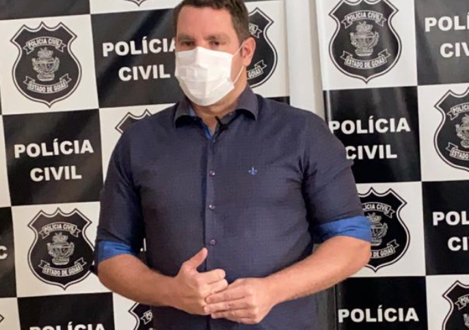 Delegado Marco Antônio Maia: pré-candidato do PSDB à prefeitura de Goianésia (Foto: Divulgação)