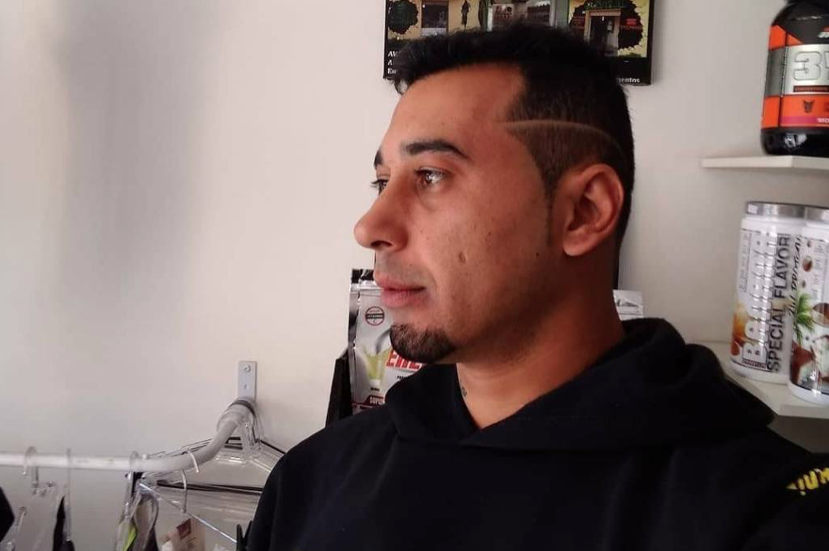 Diego Giromini, o irmão de Sara Winter - Arquivo pessoal