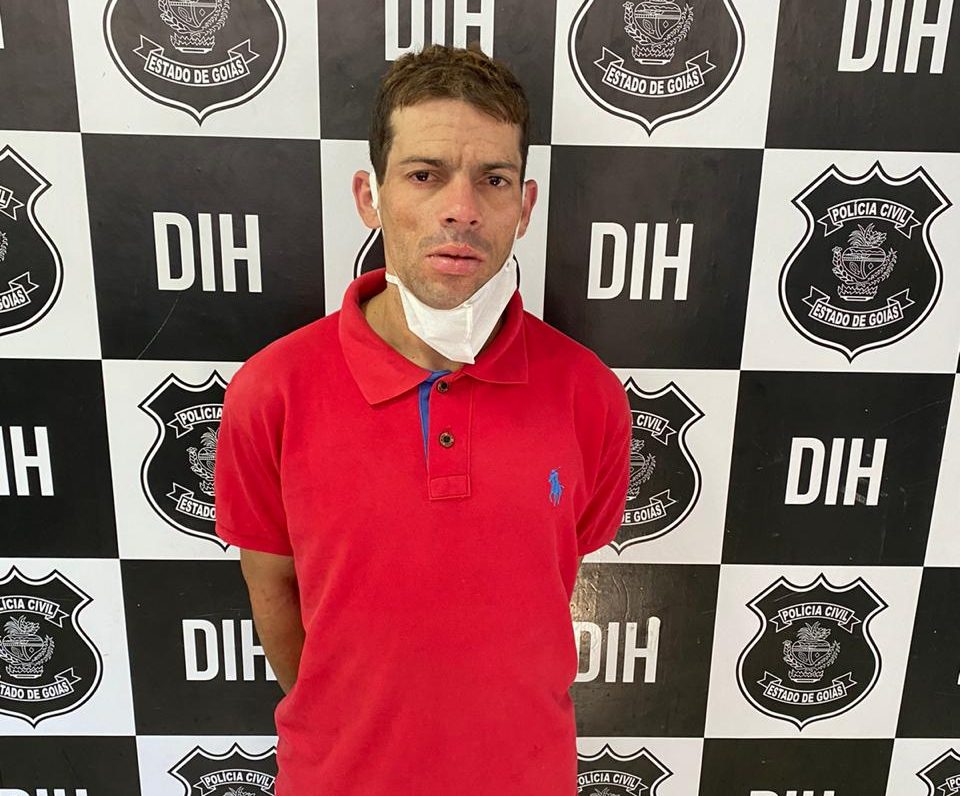 Um homem identificado como Júnior Borges foi preso suspeito de matar o colombiano Valentin Rodriguez Cueni, que segurava a filha no colo (Foto: Reprodução)