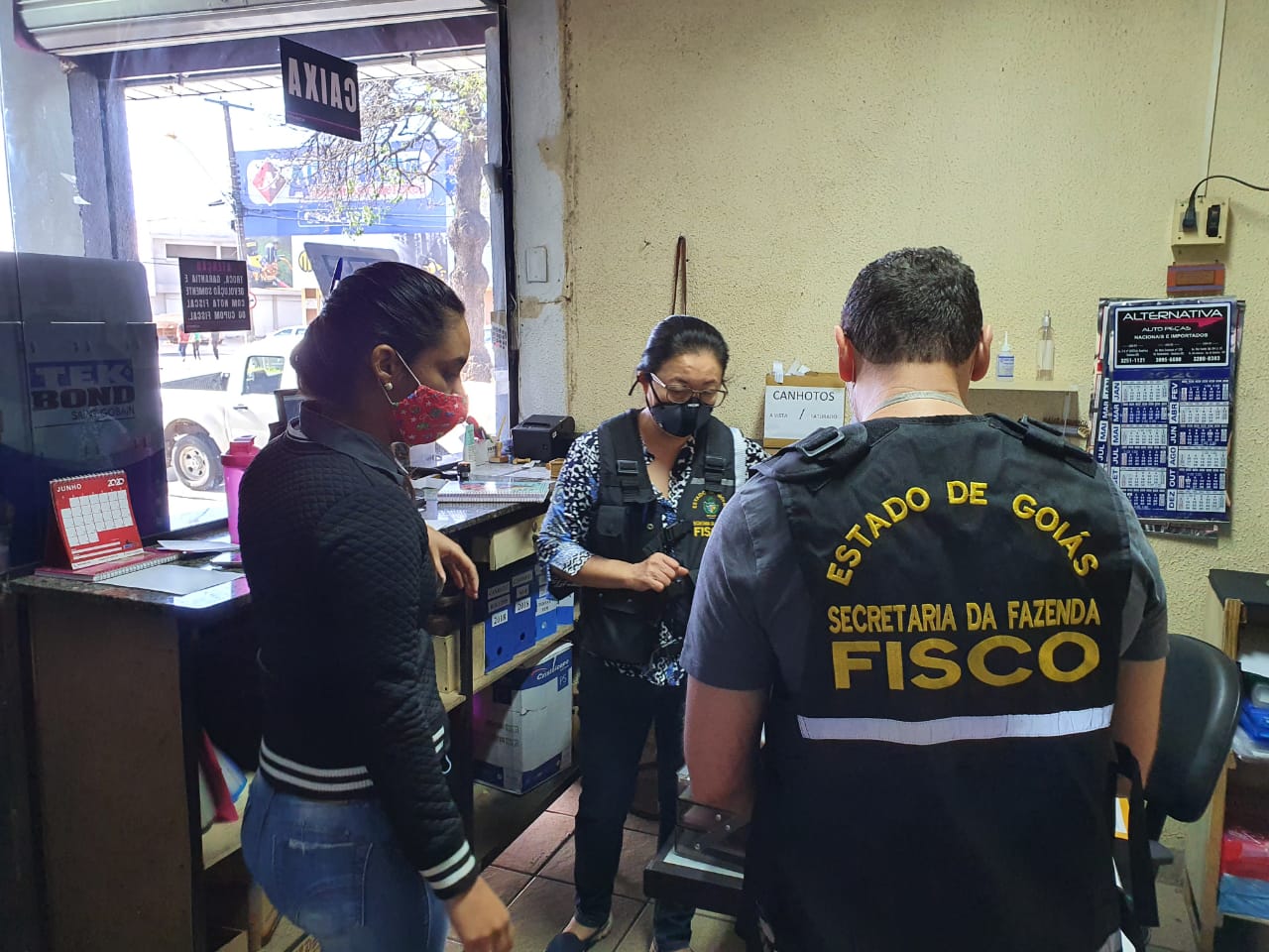 Seis empresas funcionavam em três locais para sonegar ICMS