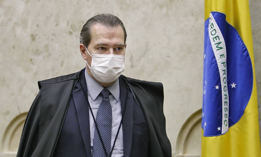 O ministro Dias Toffoli, do Supremo Tribunal Federal (STF), testou positivo para a covid-19. (Foto: Divulgação)