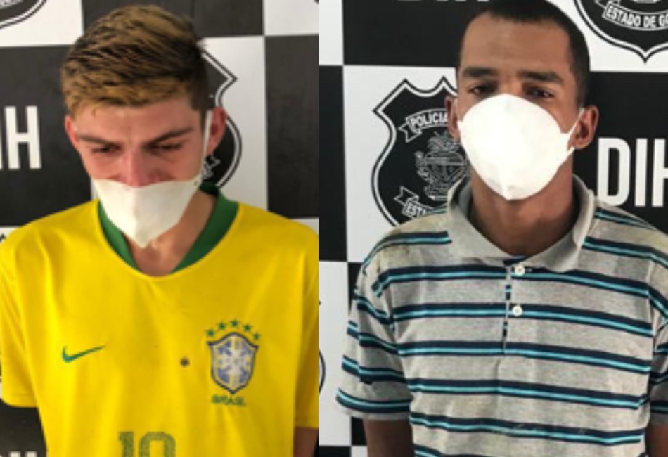 Patrick Fernando Ramos (à esquerda) e Carlos Jocivaldo Marques Reis (Foto: Polícia Civil)