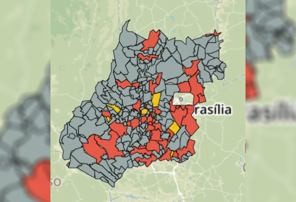 Maior parte dos óbitos ocorreu na Grande Goiânia e no Entorno do DF. Foto: Reprodução SES Goiás.