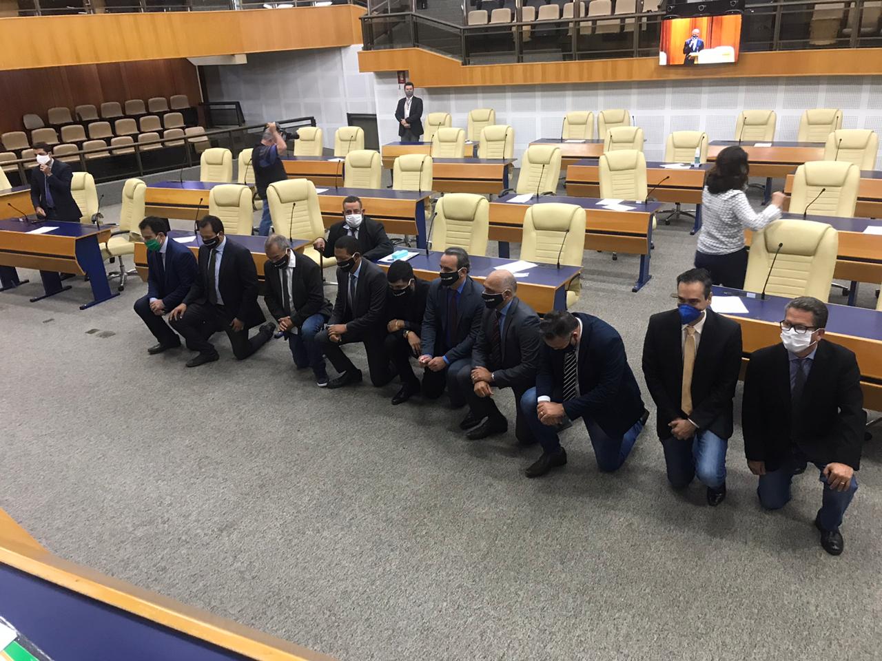 Adesão de vereadores a homenagem ao movimento Vidas Negras Importam na Câmara (Foto: divulgação)