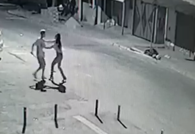 Registro de câmera de segurança (Imagem: divulgação/PC)