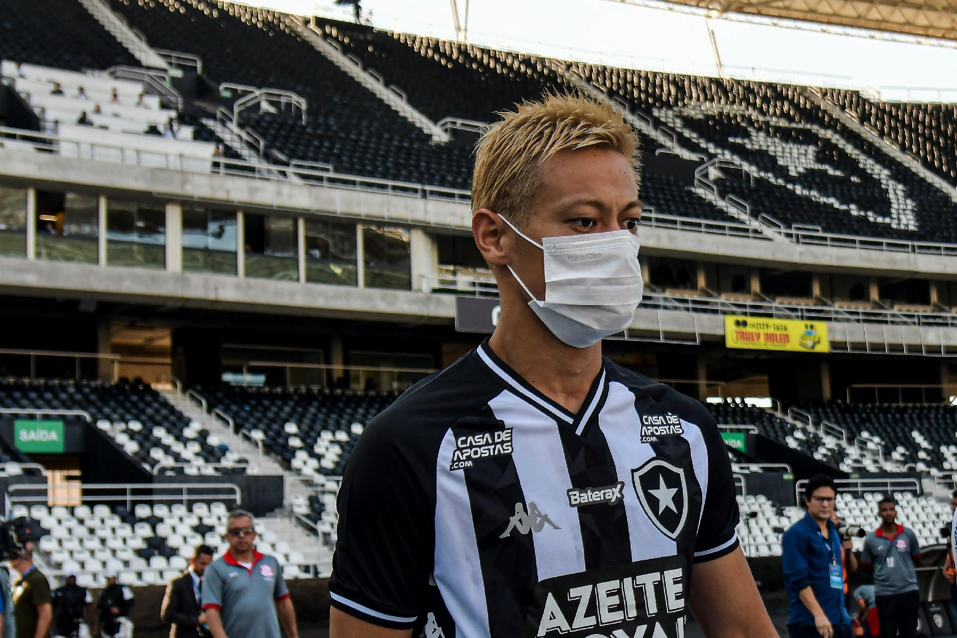 Keisuke Honda, meia japonês que joga no Botafogo (Foto: Divulgação)