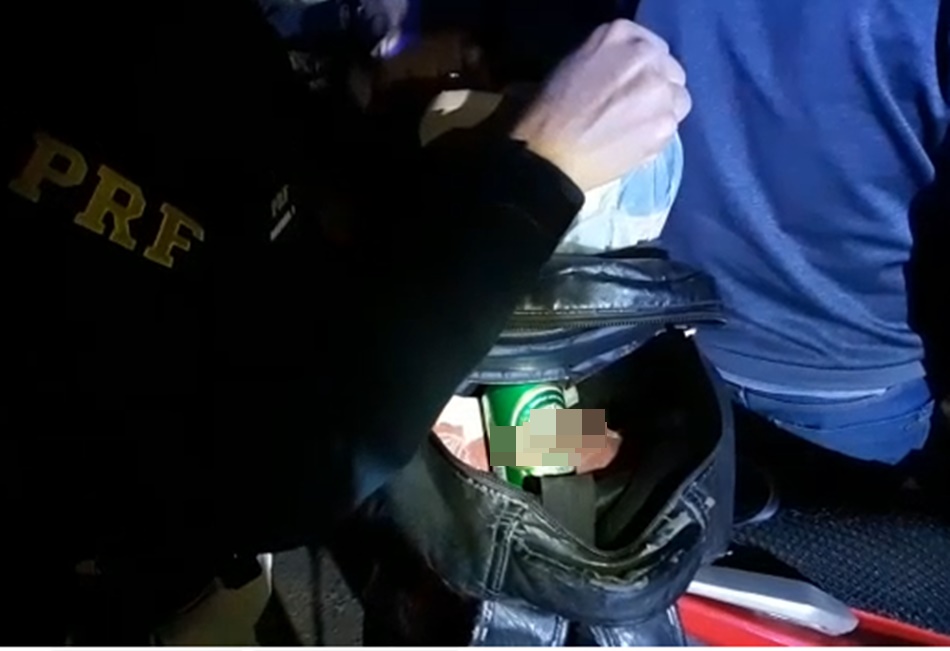 Motociclista bate recorde de alcoolemia e é preso na BR 060