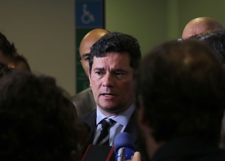 Ex-ministro da Justiça Sérgio Moro: Flexibilização de armas serviria para incentivar rebelião armada contra medidas de restrição de prefeitos e governadores (Foto: Wilson Dias/Agência Brasil)