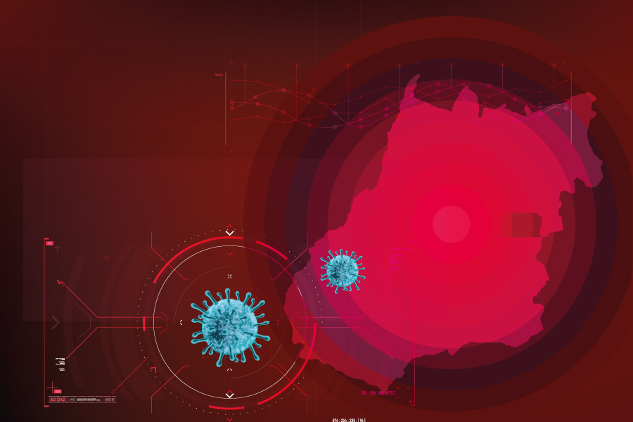 Goiás registra 5.257 casos de coronavírus na última semana