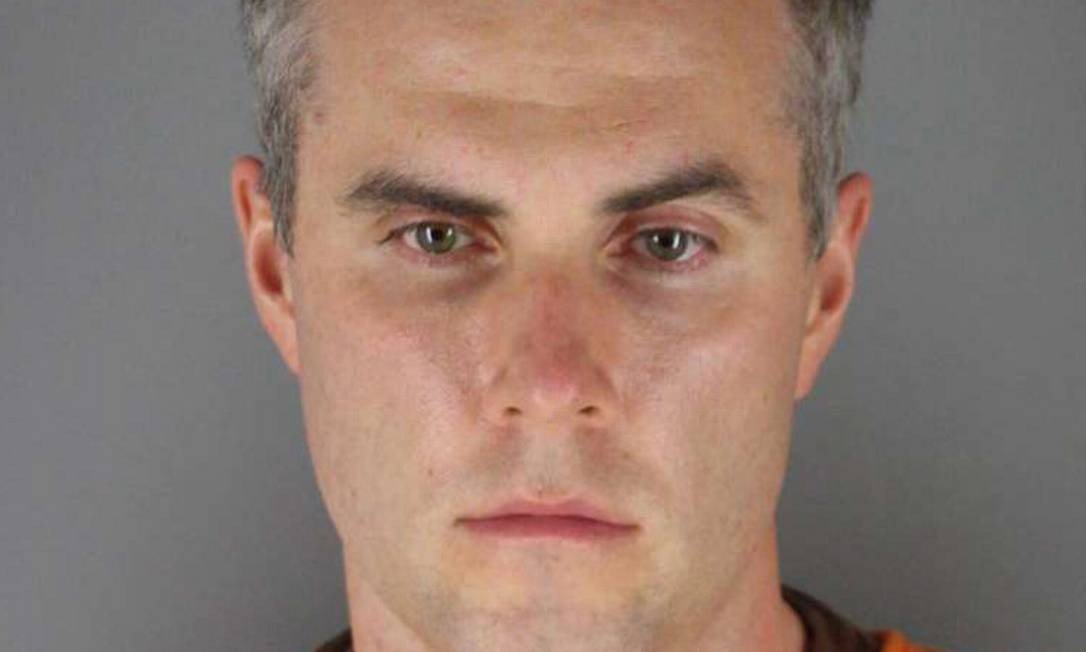 O ex-policial Thomas Lan, um dos acusados de participar da morte de George Floyd, foi solto após pagar uma fiança de mais de R$ 3,7 milhões. (Foto: HANDOUT / AFP)