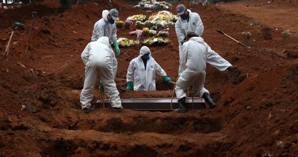 Com covid-19, maio se torna o mês com mais mortes na história do Brasil