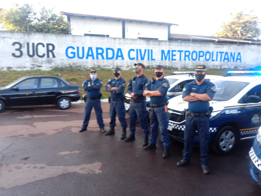 Registro feito após ocorrência que terminou em autuação (Foto: divulgação/GCM)