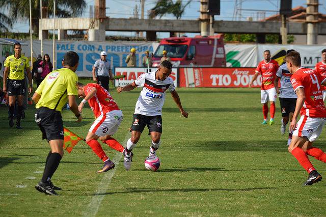 Registro de partida entre Atlético Goianiense e Vila Nova pelo Goianão 2018 (Foto: divulgação/ACG)