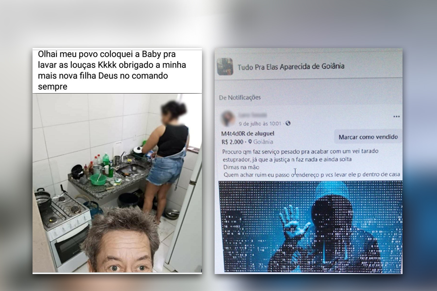 Assassino de aluguel confessou ter agredido José com chutes e socos. Mulher, segundo a polícia, ateou fogo ao corpo (Fotos: divulgação/PC)
