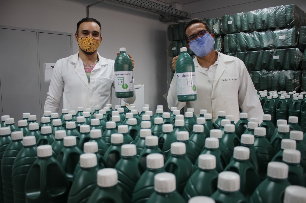 IFG vai doar 3,2 mil kits saneantes para Aparecida de Goiânia