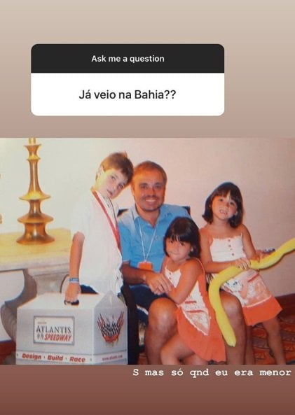 Filha de Gugu compartilha foto com o pai em texto emocionante