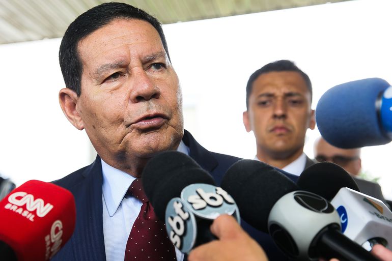 Vice-presidente Hamilton Mourão (Antônio Cruz/Agência Brasil)