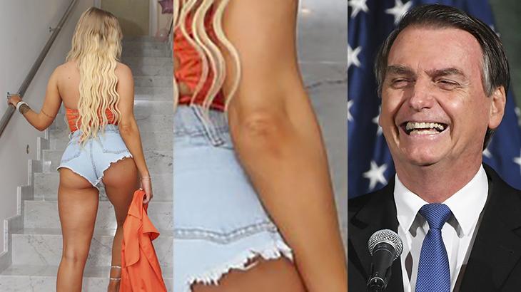 Fãs enxergam Bolsonaro no cotovelo de Luísa Sonza; confira imagem