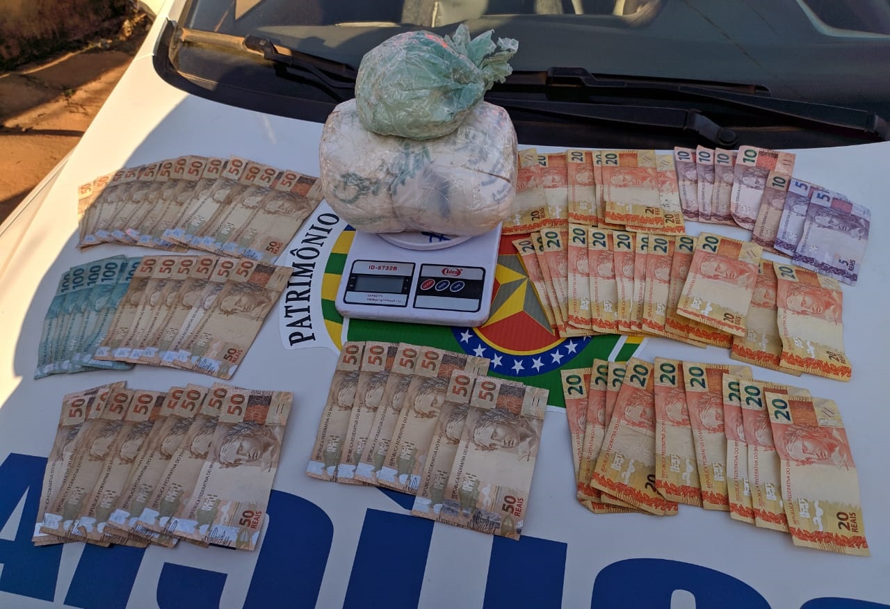 Mulher que comandava tráfico de drogas após prisão do marido é presa em Aparecida