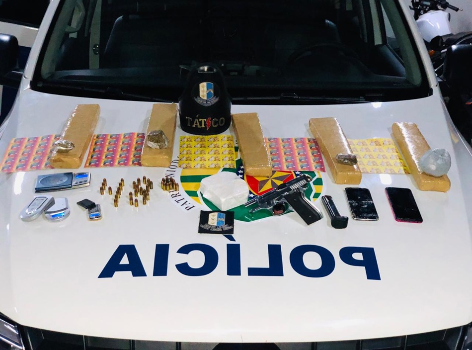 Apreensão de drogas