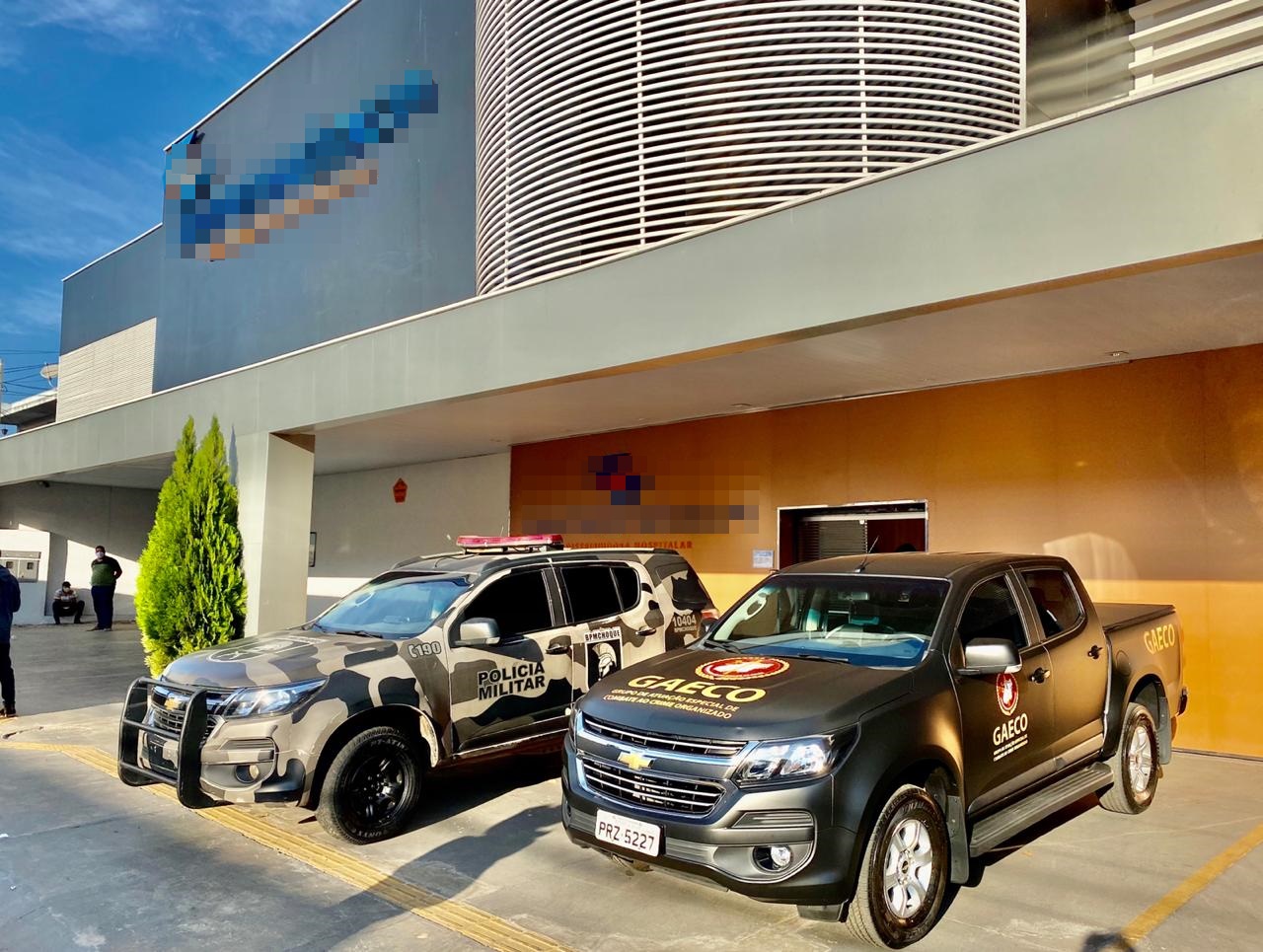 Gaeco realiza busca e apreensão após investigação de testes rápidos para covid-19 (Foto: CI/ Gaeco MP-GO)