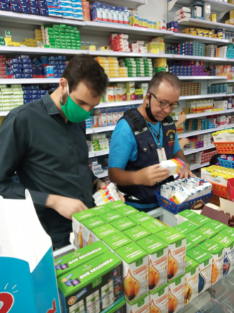 Operação da Polícia Civil e do Procon resultou na apreensão de medicamentos e cosméticos vencidos. Foto: Polícia Civil