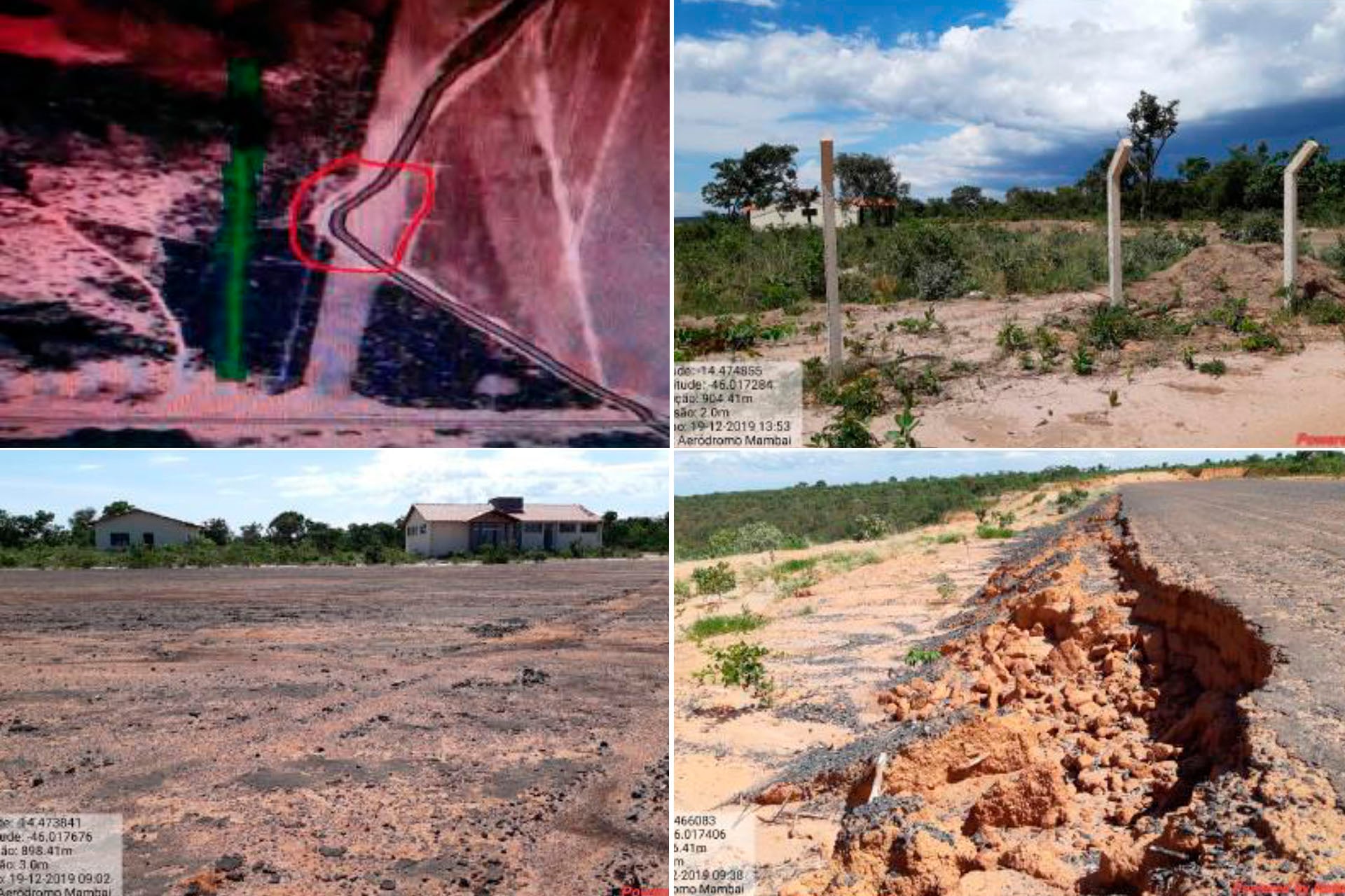 O Ministério Público propôs ação civil pública contra o ex-presidente da Agetop, Jayme Rincón, e outras 8 pessoas por supostas fraudes nas obras do Aeródromo de Mambaí. (Foto: divulgação/Ministério Público)