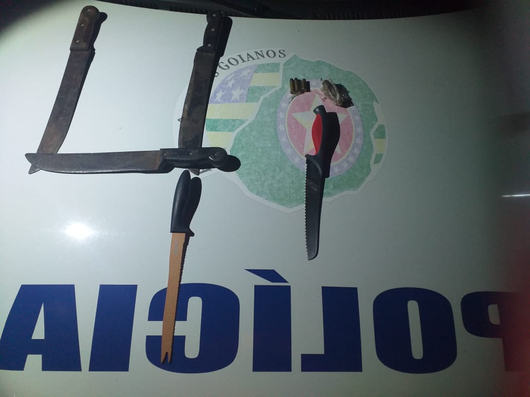 Uma mulher, de 23 anos, foi resgatada após 5 meses mantida em cárcere privado pelo companheiro. (Foto: divulgação/PM)