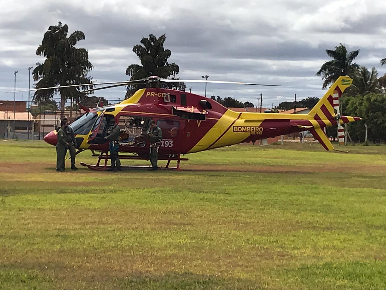 Bombeiros resgatam idoso com problemas mentais que estava desaparecido