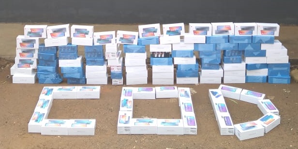 Polícia apreende mercadoria vinda do Paraguai avaliada em R$ 350 mil