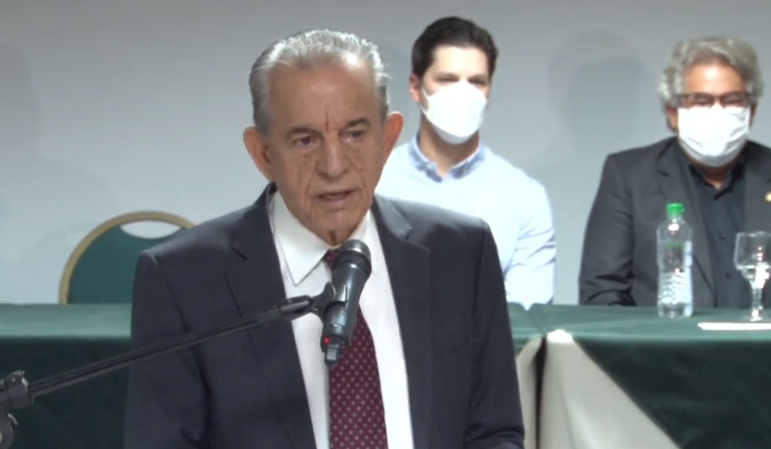 Agora é oficial. O prefeito Iris Rezende (MDB) não será candidato à reeleição em Goiânia. (Foto: reprodução)
