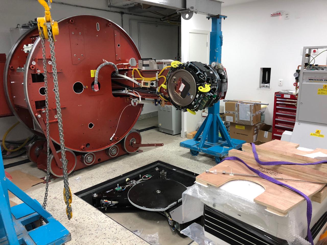 Novo equipamento de Radioterapia do Araújo Jorge poderá reduzir tempo de sessão para 5 minutos (Foto: divulgação/ACCG)