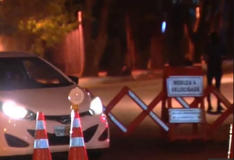 Blitz Balada Responsável, do Detran (Foto: Reprodução)