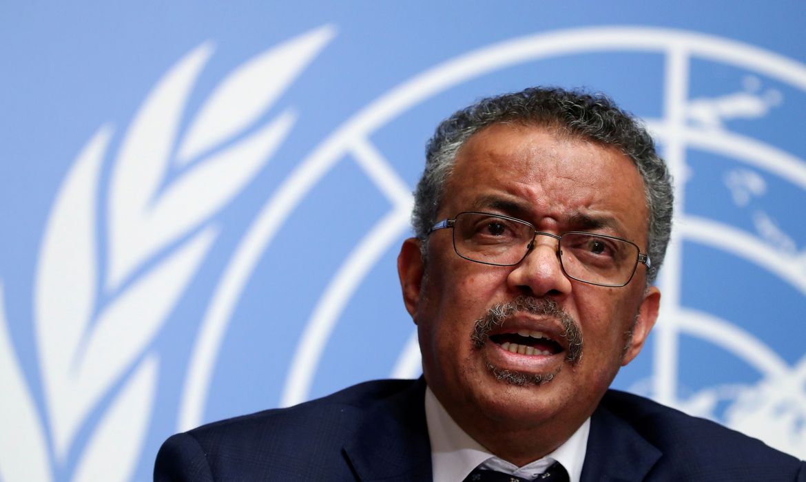 Diretor-geral da OMS, Tedros Adhanom (Foto: REUTERS/Denis Balibouse)