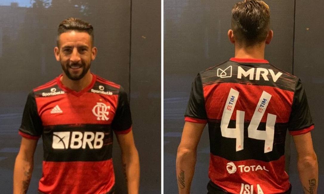 Isla vestirá a camisa 44 Foto: Divulgação