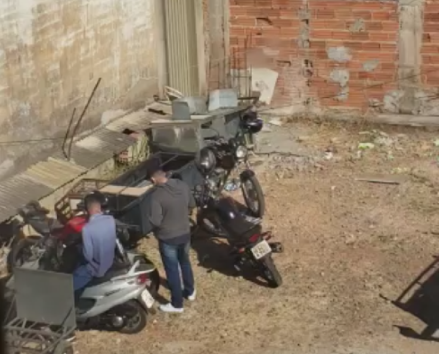 Trio era monitorado pela polícia (Foto: reprodução/Vídeo/PC)