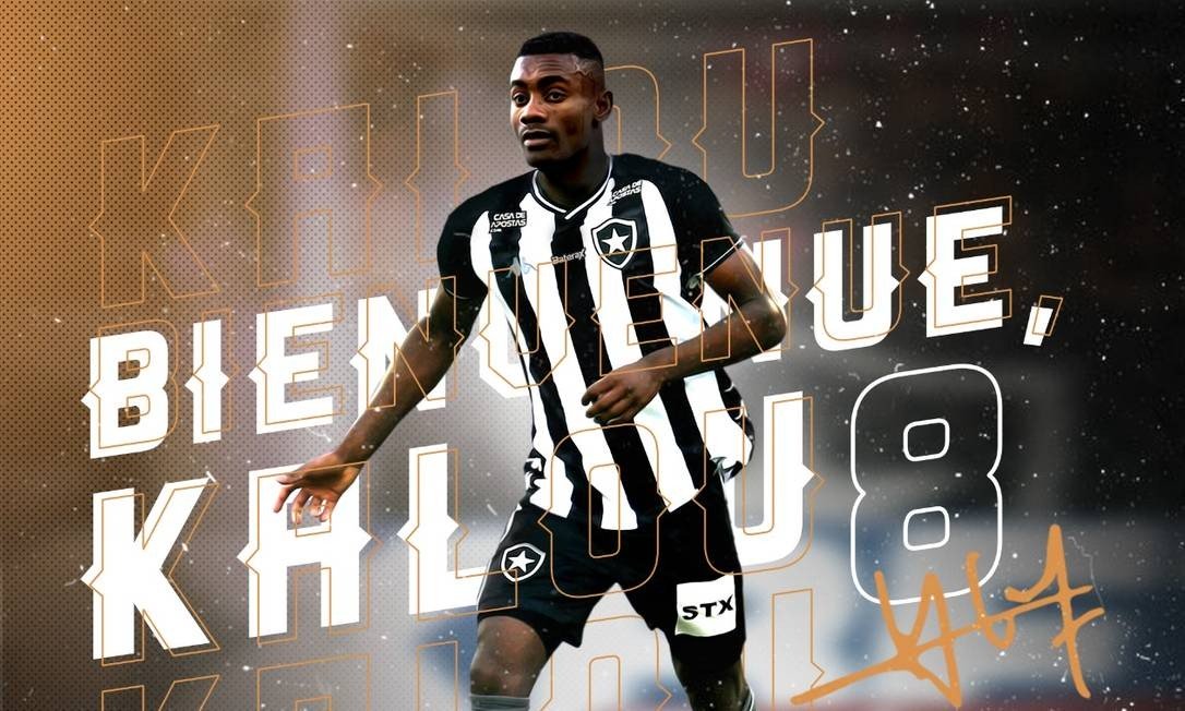 Salomon Kalou, contratação do Botafogo Foto: Reprodução