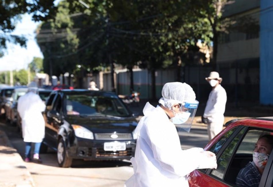 Drive-thru da testagem contra a covid- 19 será na Paróquia São Miguel Arcanjo nesta segunda (24) 