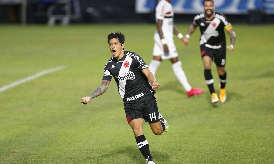 Cano, o artilheiro do jogo Foto: Rafael Ribeiro/Vasco