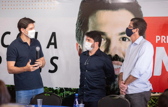 Daniel Vilela na convenção que lançou Márcio Corrêa para prefeito de Anápolis