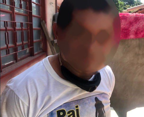 Suspeito de estuprar as filhas e de praticar homicídio (Foto: Polícia Civil)