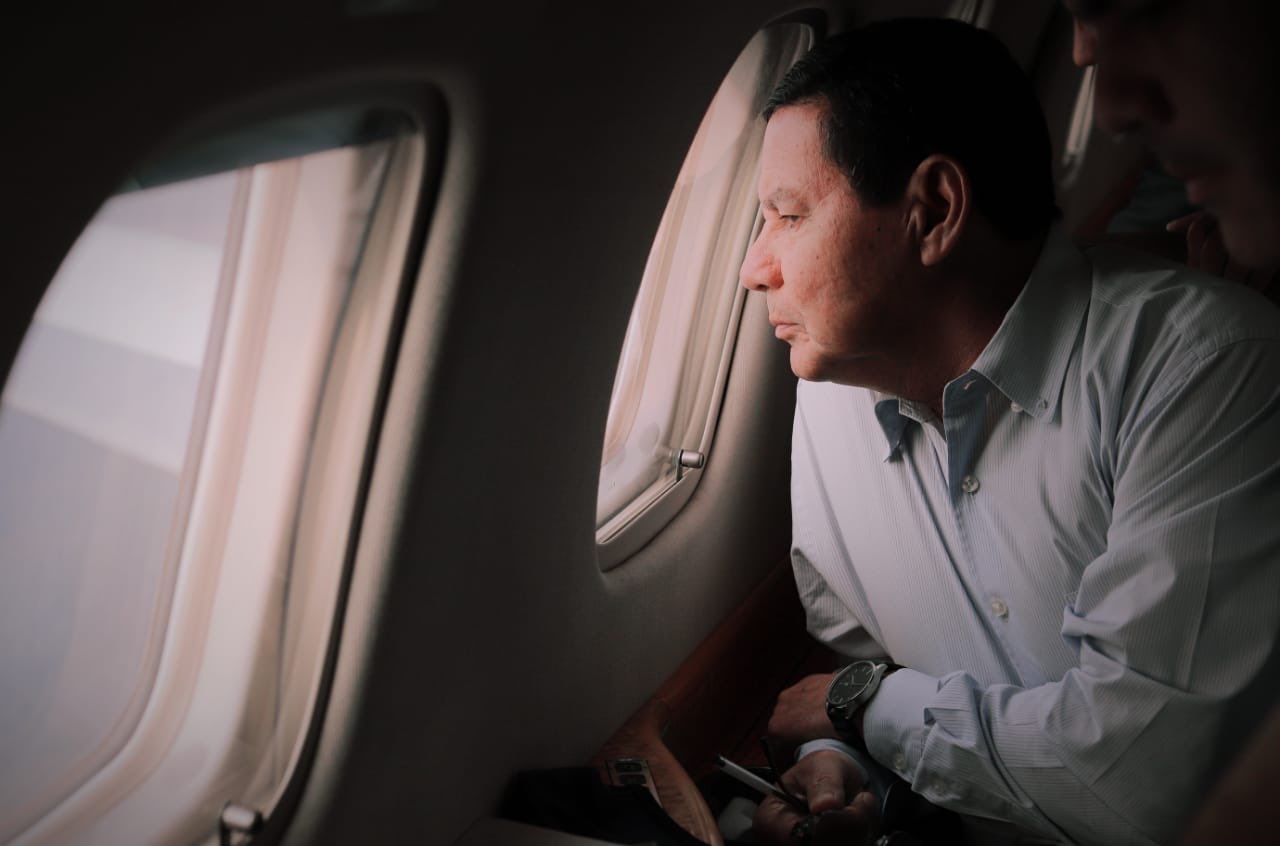 Mourão diz que focos de incêndio em Rondônia estão 47º e não são queimadas