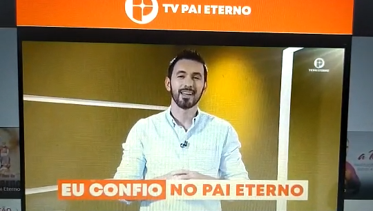 Depois de operação, TV Pai Eterno inicia campanha "Eu Confio no Pai Eterno"