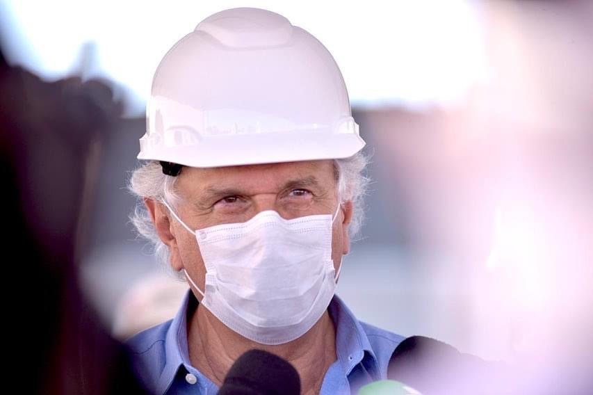 Governador Ronaldo Caiado: estado de emergência estendido (Foto: Facebook)