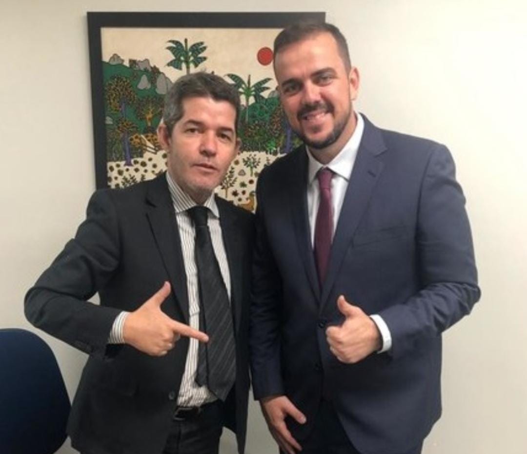 Delegado Waldir e Gustavo Mendanha (Foto: divulgação)
