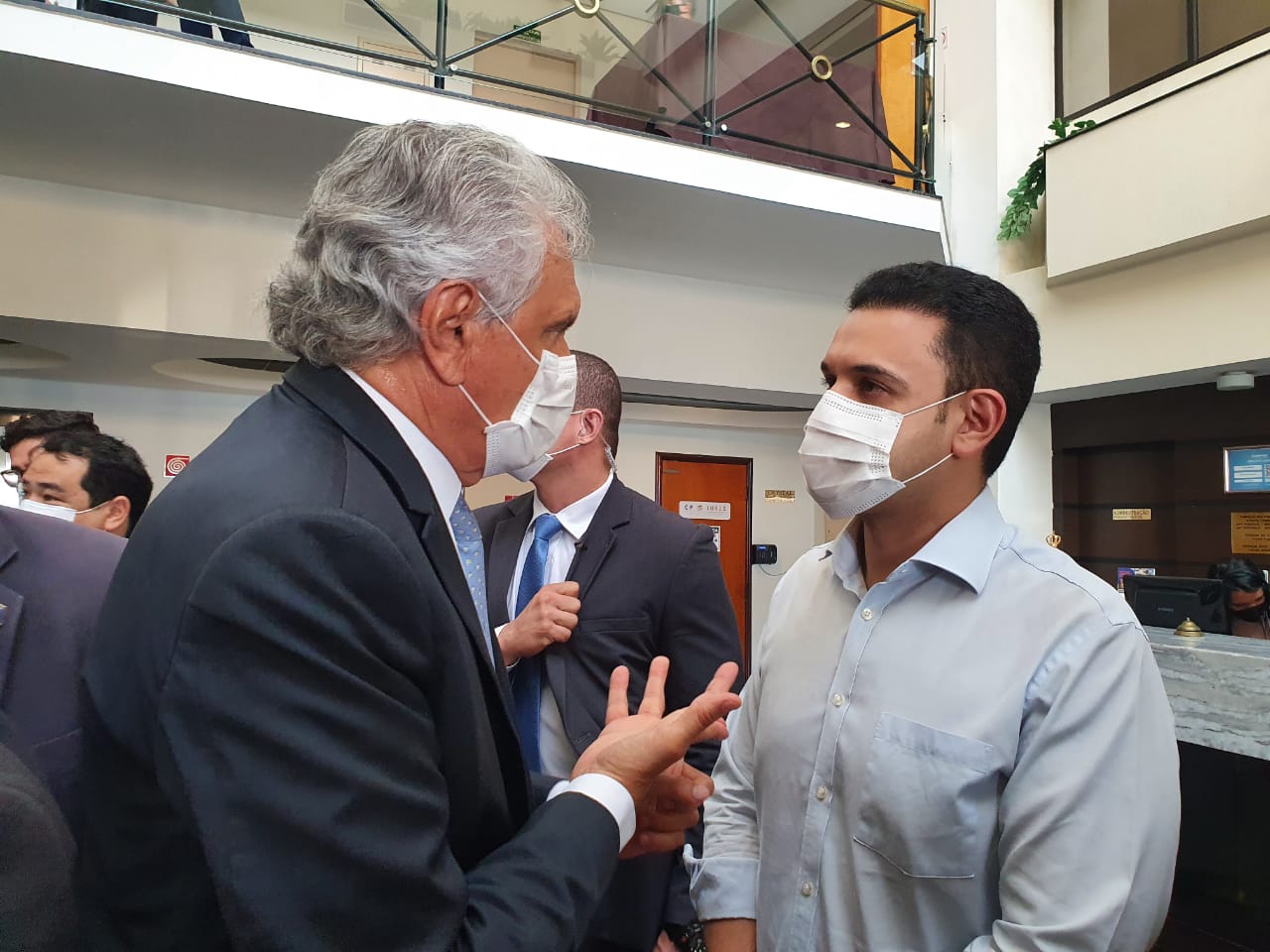 "Até 11h59 para chegarmos a um ponto final", diz Caiado sobre Aparecida