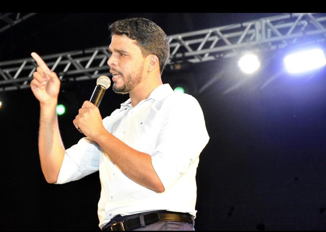 O vereador Marden Júnior foi oficializado como candidato à prefeitura de Trindade pelo Patriota