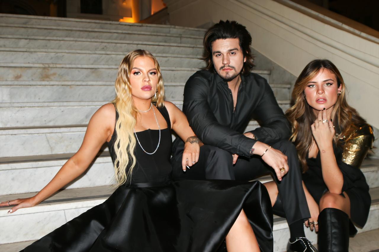 Luan Santana, Luísa Sonza e Giulia Be em live