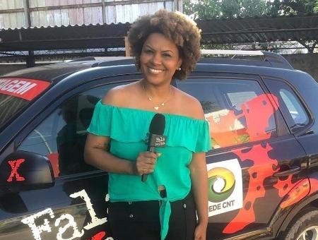 Uma repórter da Rede CNT foi chamada de "macaca" por um funcionário público da área da saúde do município de Japeri, Rio de Janeiro. (Foto: arquivo pessoal)