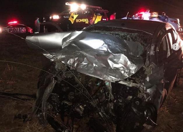 Duas pessoas morrem em acidente na GO-222